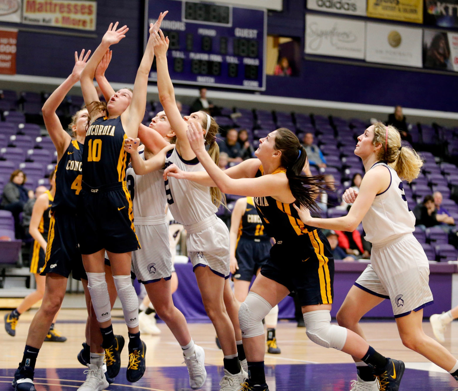 WSU WBB vs Concordia 15